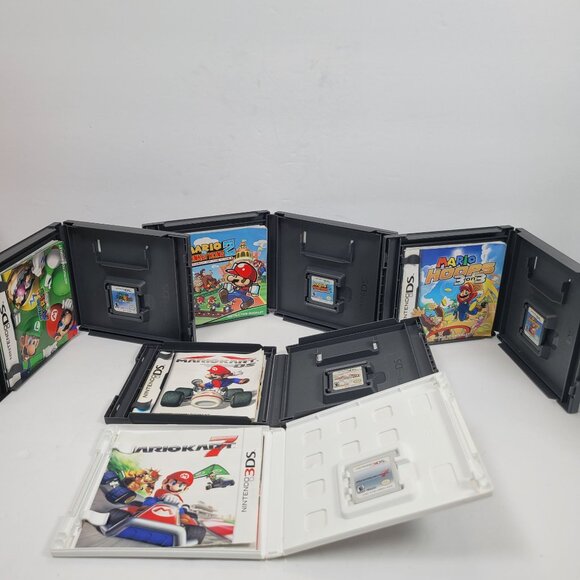 Nintendo DS & 3DS Mario Games Bundle Set of 5 - Picture 2 of 6
